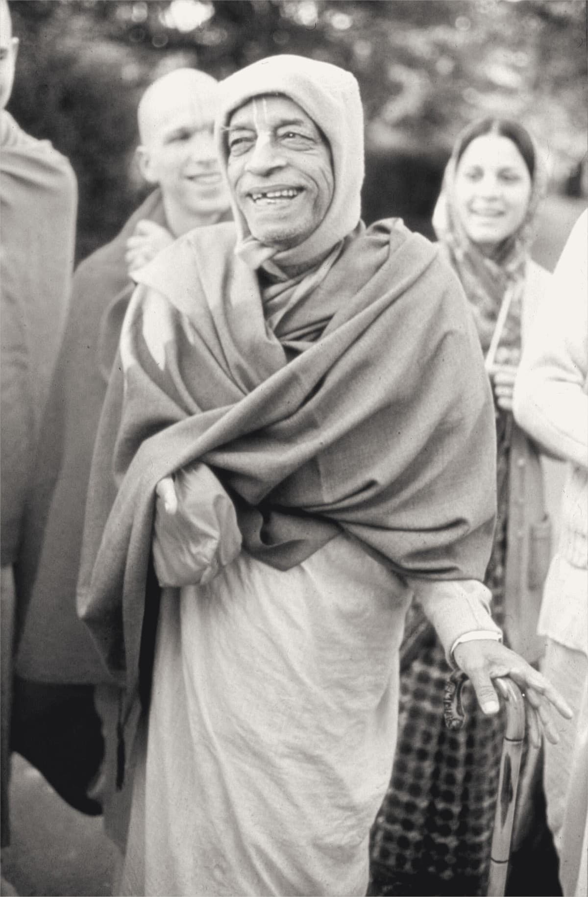 Srila Prabhupada morning walk